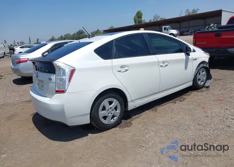 2011 Toyota Prius Four from USA, damaged, VIN JTDKN3DU6B0328891